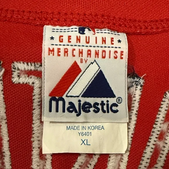 Majestic Red Sox Baseball Jersey - Picture 3 of 3